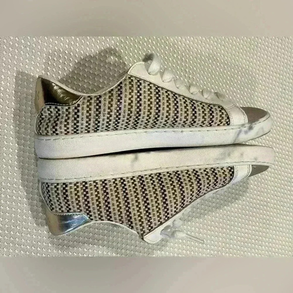 Vintage Havana Carla Tweed Multi Mix Sneaker Size 8 - Picture 3 of 6